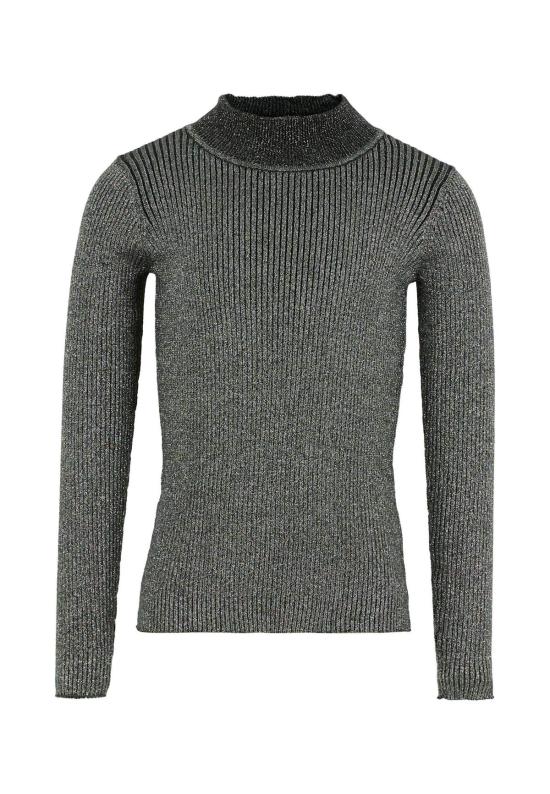  [키즈] 몰로 트레이닝 상의 터틀넥  실버