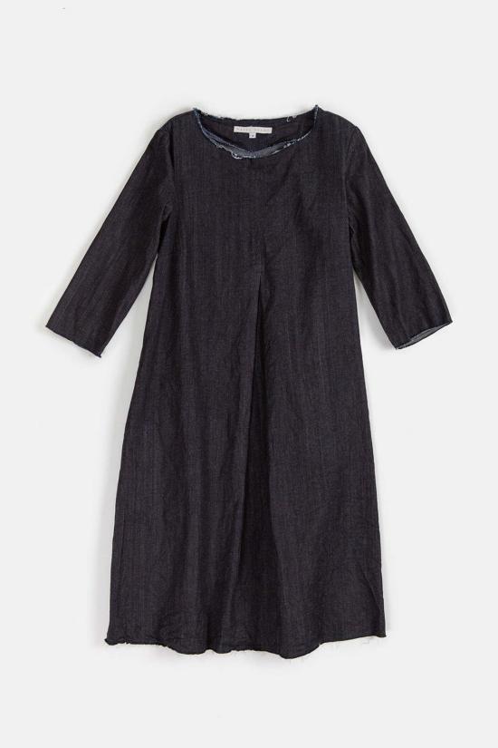  에리카 타노브 숏 원피스 에리카 타노프 시그니처 라이 드레스 데님 - ERICA TANOV