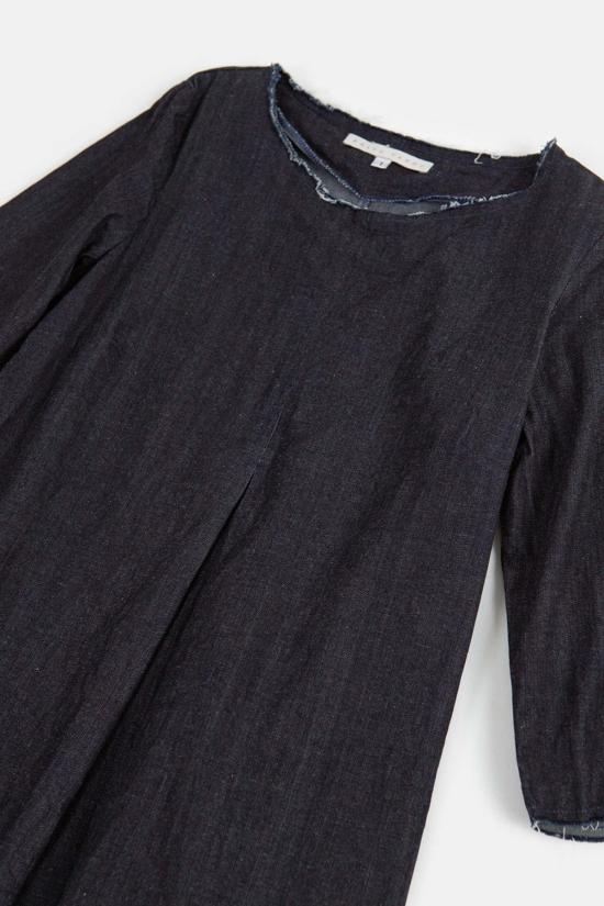  에리카 타노브 숏 원피스 에리카 타노프 시그니처 라이 드레스 데님 - ERICA TANOV