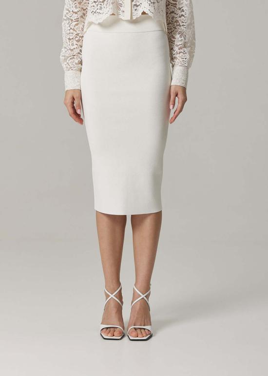  산티클레르 미디 스커트 산티클러 나오미 펜슬 스커트 슈가 - SANTICLER