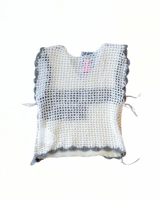  yushokobayashi 베스트 유쇼코바야시 굿바이 엔젤 니트  화이트/크림 - OTHER BRANDS