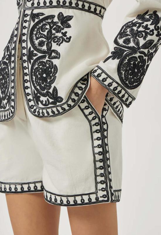  스칼렛 파피스 숏팬츠 스칼렛 포피스 자리아 쇼츠 바닐라/오닉스