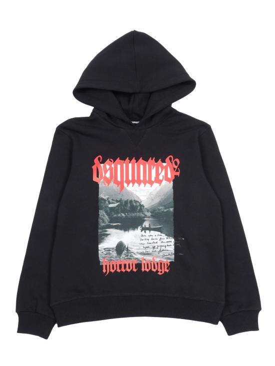  [키즈] 디스퀘어드2 풀오버 키즈  스웨터 블랙