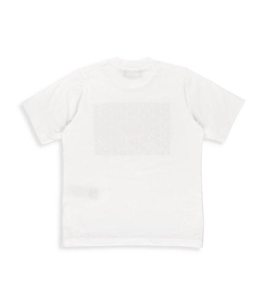  [키즈] 디스퀘어드2 트레이닝 상의 키즈 Dsquared2 로고 프린트 크루넥 티셔츠 화이트 - DSQUARED2