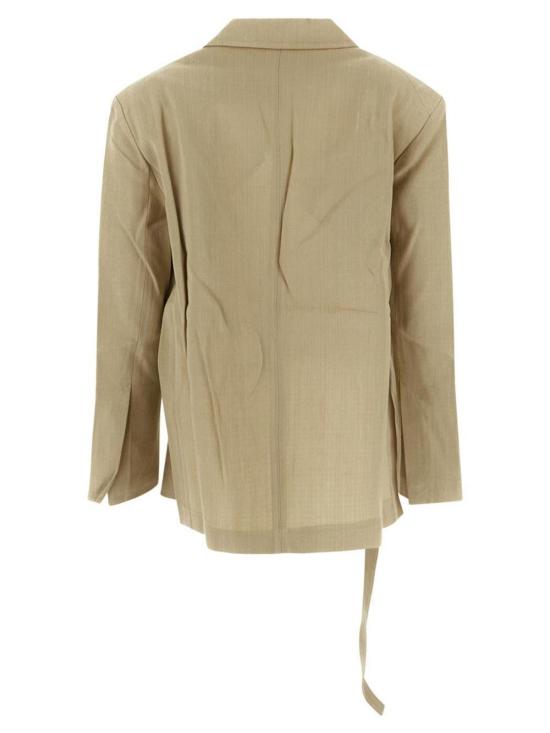  자크뮈스 자켓 Jacquemus La Veste Baccala 재킷 베이지 - JACQUEMUS