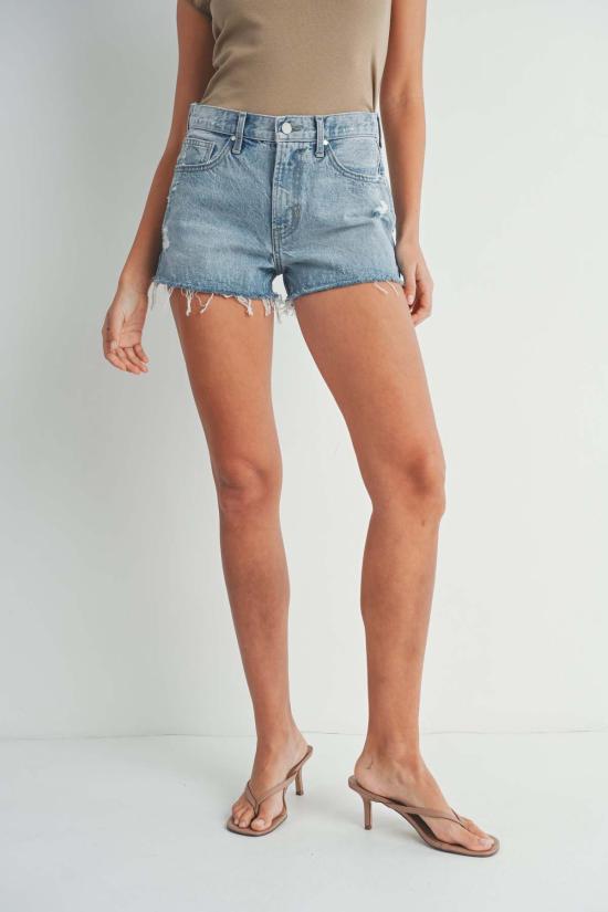  Just Black Denim 숏팬츠 저스트 블랙 데님 바이시클 쇼츠 라이트 데님 - OTHER BRANDS