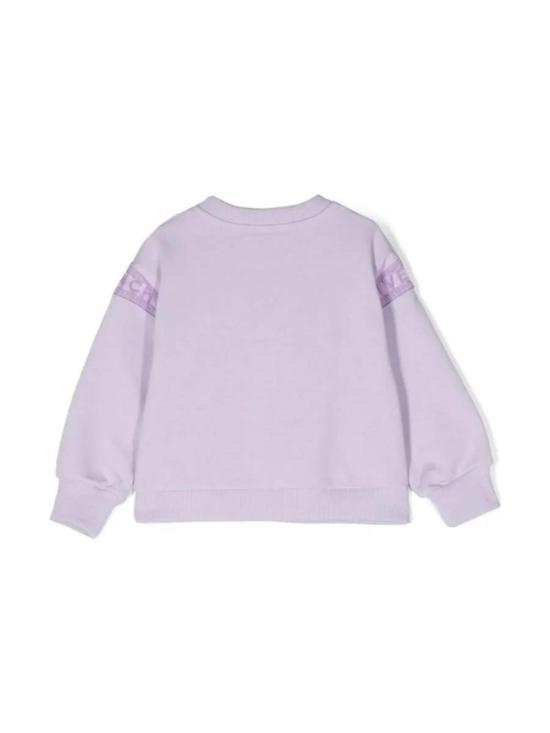  [키즈] 지방시 풀오버 키즈 크루넥 스웨트셔츠 라일락색 - GIVENCHY
