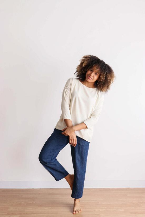  파뮤트 어패럴 튜닉 Pamut Apparel Usa Uma 생 실크 - PAMUT APPAREL