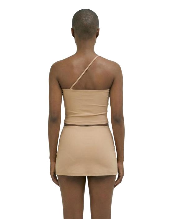  hauslabel 숏 스커트 하우스라벨 하 014 마이크로 미니 스커트 카멜 - OTHER BRANDS