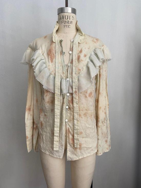  케흘러 오마지오 봄버 자켓 칼레 프레리 버튼다운 내추럴 다이 웰드/매더/인디고 - KAHLER OMAGGIO