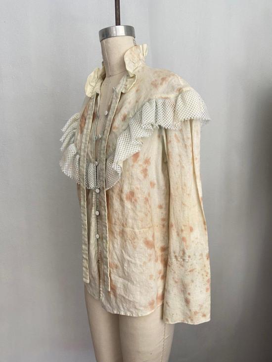  케흘러 오마지오 봄버 자켓 칼레 프레리 버튼다운 내추럴 다이 웰드/매더/인디고 - KAHLER OMAGGIO