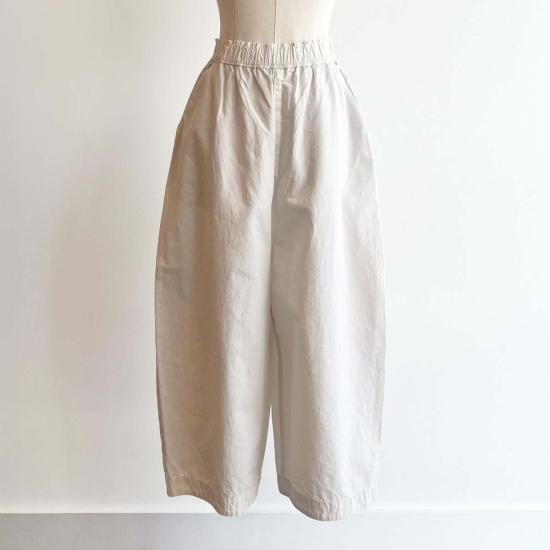  파드칼레 크롭 팬츠 Pas De Calais C/H와이드팬츠 아이보리