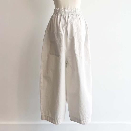  파드칼레 크롭 팬츠 Pas De Calais C/H와이드팬츠 아이보리 - PAS DE CALAIS