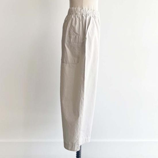  파드칼레 크롭 팬츠 Pas De Calais C/H와이드팬츠 아이보리 - PAS DE CALAIS