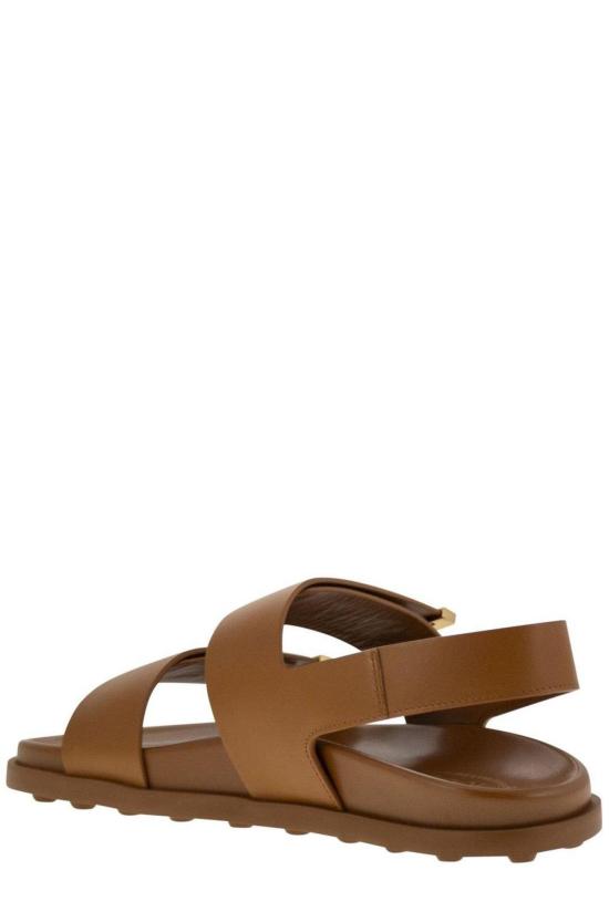  토즈 샌들 로고가 새겨진 슬립온  케니아 스쿠로 - TODS