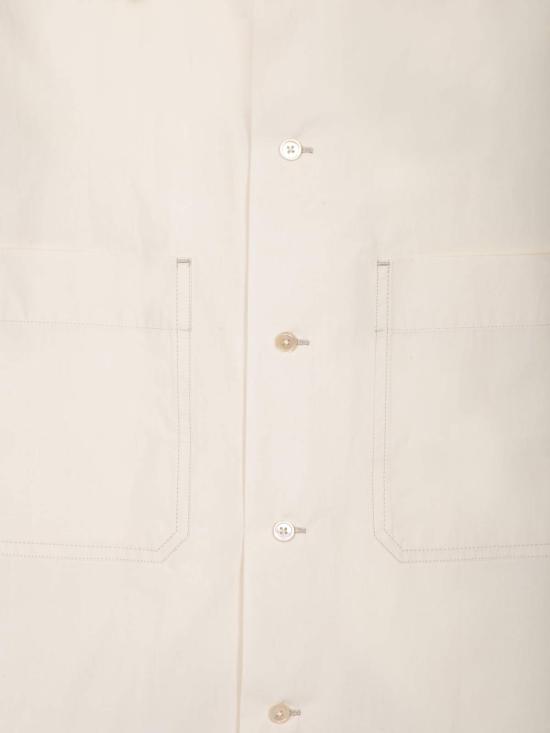  르메르 반팔 셔츠 컨버터블 셔츠 베이지 - LEMAIRE