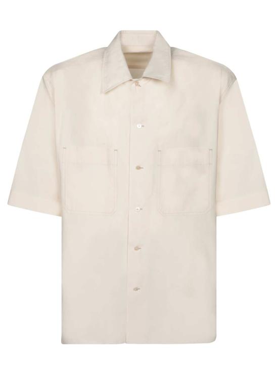  르메르 반팔 셔츠 컨버터블 셔츠 베이지