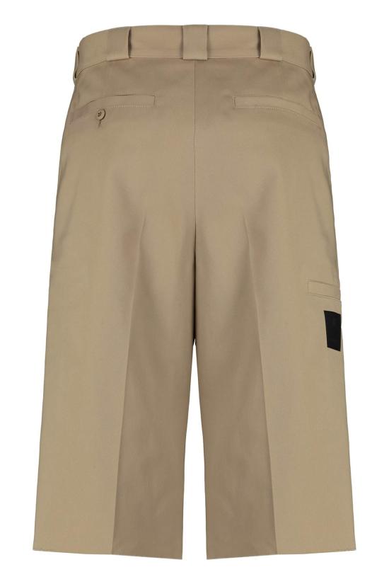  지방시 숏팬츠 블렌드 코튼 버뮤다 쇼츠 베이지 - GIVENCHY
