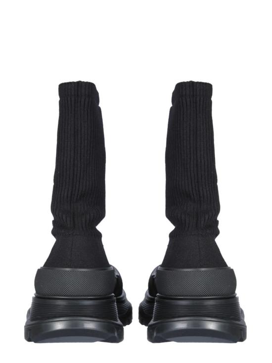  알렉산더 맥퀸 부츠 트레드 슬릭  블랙 - ALEXANDER MCQUEEN