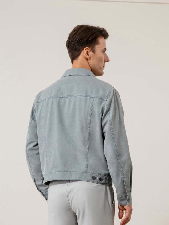  O.N.S 데님 자켓 엘리엇 워시드 트러커 재킷 스틸 블루 - OTHER BRANDS