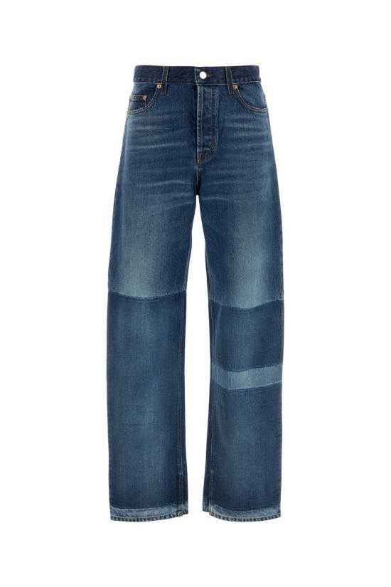  구찌 데님 팬츠 데님 진 블루 라이트 블루