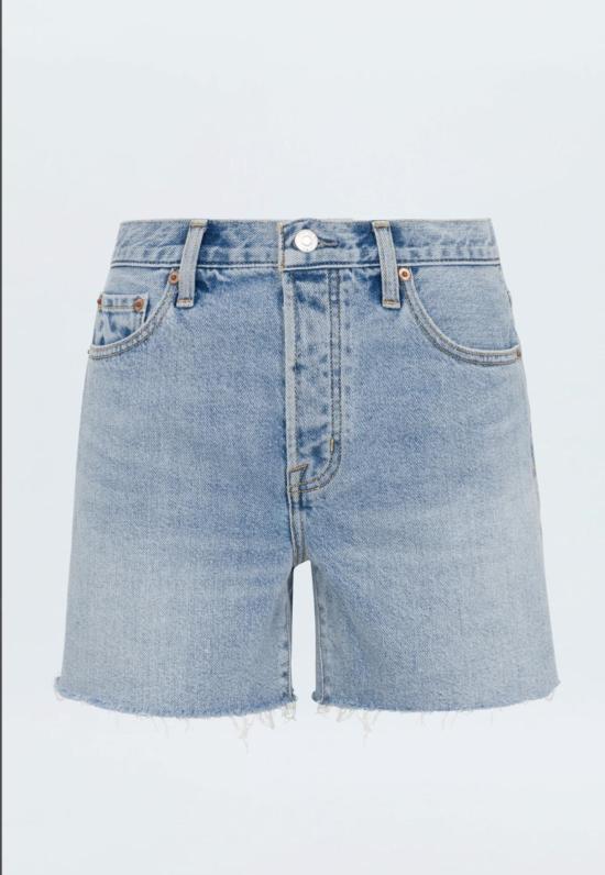  피스톨라 데님 숏팬츠 앤디 하이라이즈 빈티지 컷오프 쇼츠 노션