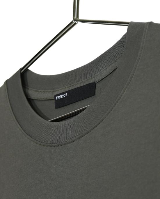  FAVRICS 반팔 티셔츠 파브릭스 에브리데이 티셔츠 포레스트 그린 - FAVRICS