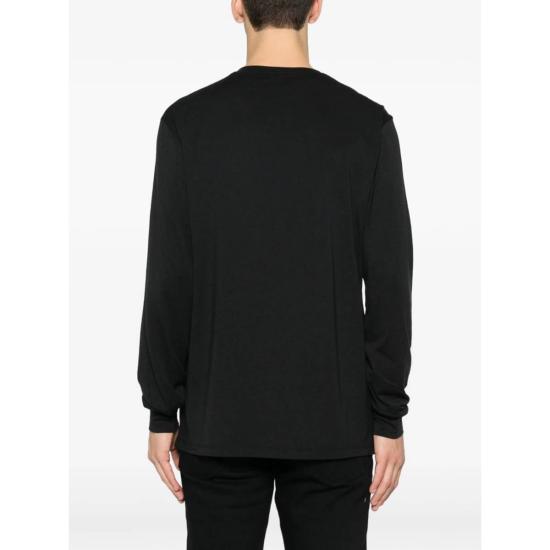  톰포드 긴팔 티셔츠 톰 포드 티셔츠 블랙 - TOMFORD