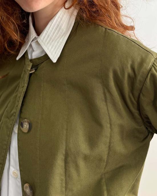  LWN 셔츠 Lwn 애쉬 셔츠 소프트 화이트 플리츠 - LWN