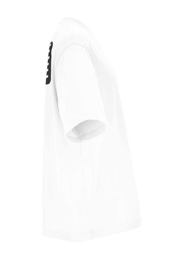  베르사체 반팔 티셔츠 진 쿠튀르 티셔츠 화이트 - VERSACE