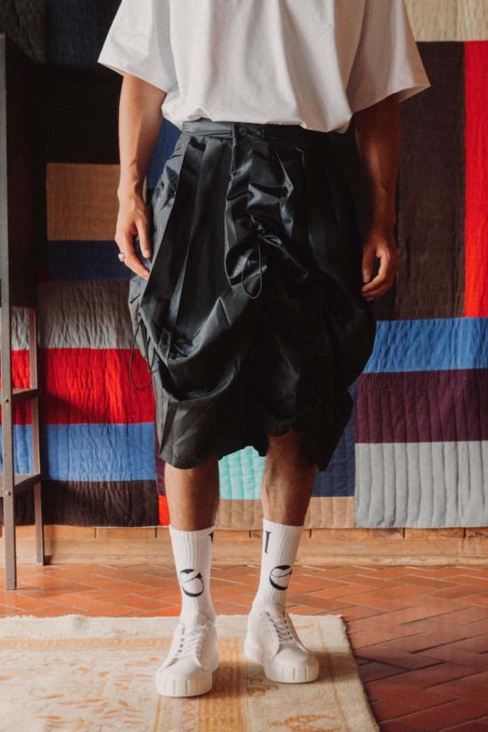  Guillermo Bravo 숏팬츠 기예르모 브라보 플리츠 스커트