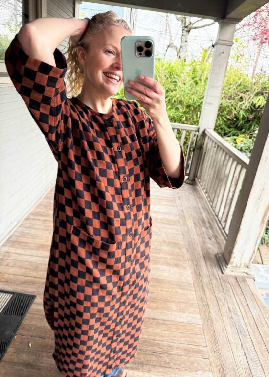  에이스 앤 지그 롱 원피스 에이스 & 지그 니에베스 드레스 이유 - ACE & JIG