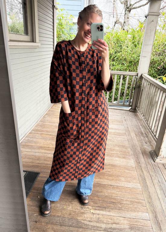  에이스 앤 지그 롱 원피스 에이스 & 지그 니에베스 드레스 이유 - ACE & JIG