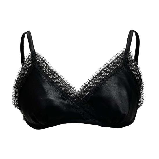  Krystell Barraza 브라 레노라 실크 레이스 렛