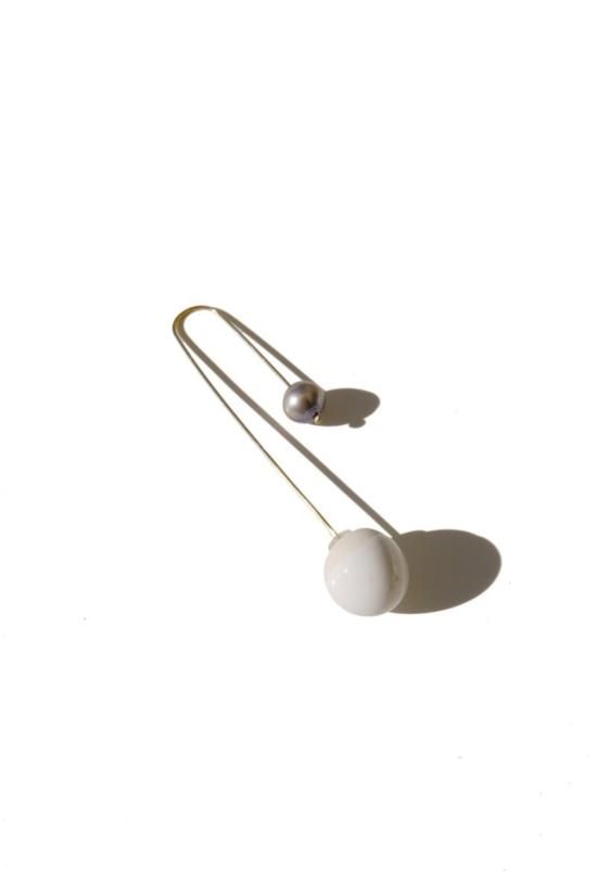  jujumade 이어링 주주메이드 진주 스터드 귀걸이 골드 - OTHER BRANDS