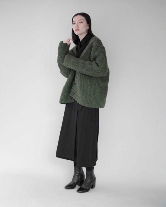  율리아 옌츠슈 가디건 줄리아 젠츠쉬 윌로우 핸드 니트 캐시미어 - JULIA JENTZSCH