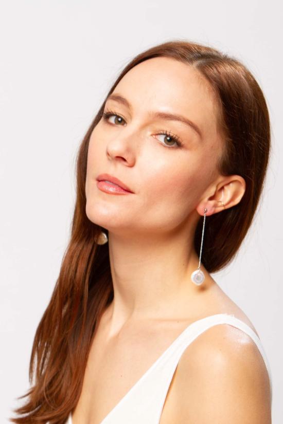  Alajas 이어링 알라자스 리냐 진주 귀걸이 화이트 - OTHER BRANDS