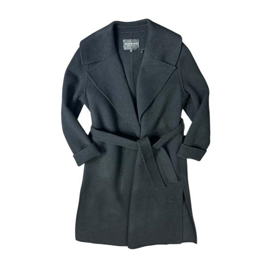  Lindsay Nicholas New York 트렌치 코트 린지 니콜라스 뉴욕 에드위나 코트 블랙 - OTHER BRANDS