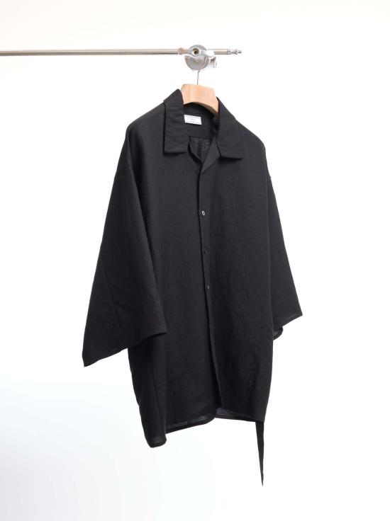  sonyeon 긴팔 셔츠 소니언 한옥 셔츠 블랙 - SONYEON