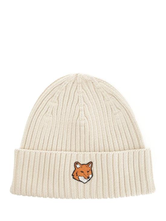  메종키츠네 모자 메종 키츠네 코튼 햇 베이지