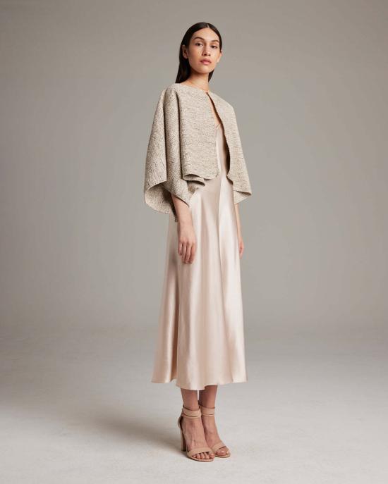  VOZ 가디건 보즈 마블 볼레로 샌드 - OTHER BRANDS