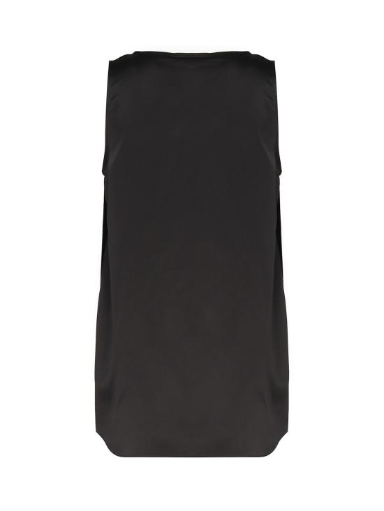  막스마라 민소매 티셔츠 막스 마라 필리  블랙 - MAX MARA