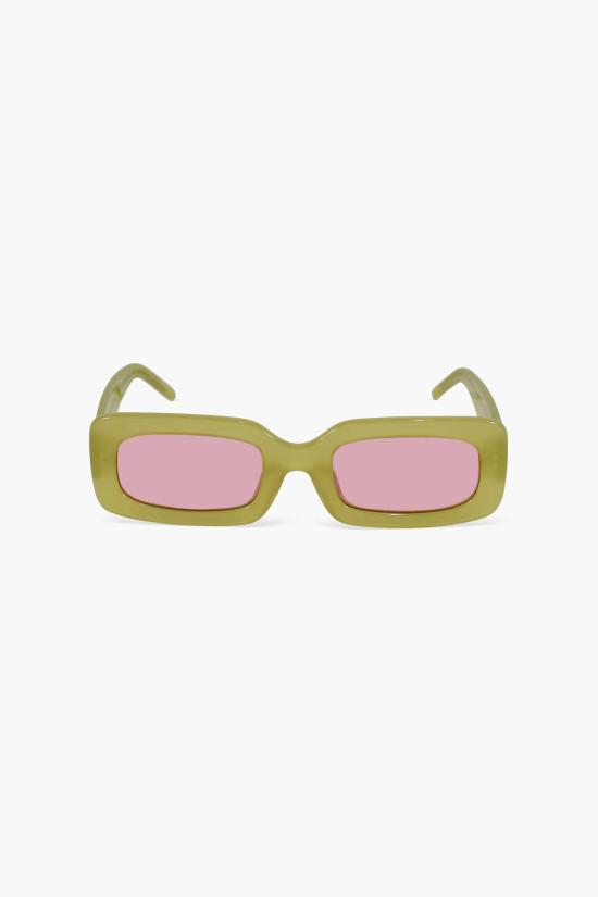  더 셀렉트 선글라스 셀렉트 해피 직사각형  그린