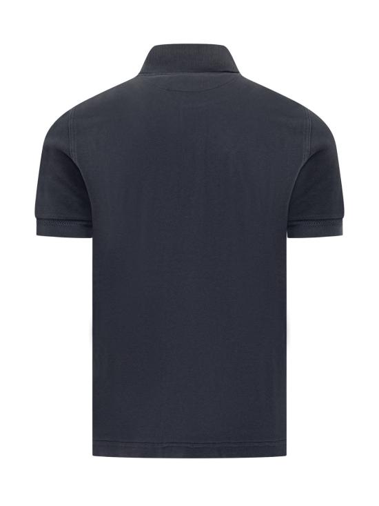  톰포드 폴로 티셔츠 톰 포드 로고 자수 폴로 셔츠 (블루) - TOMFORD