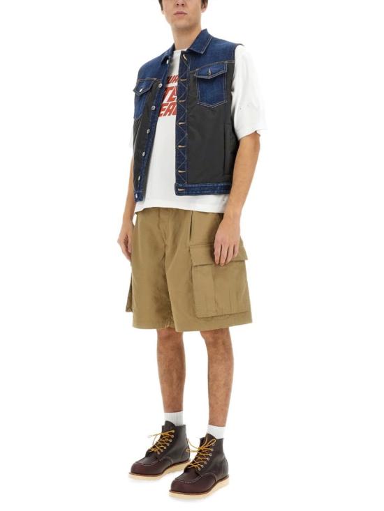  디스퀘어드2 반팔 티셔츠 Dsquared2 프린트 티셔츠 (화이트) - DSQUARED2