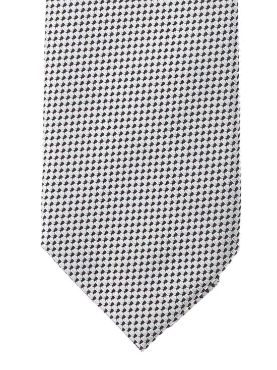  톰포드 넥타이 톰 포드 클래식 자카드 타이 실버 - TOMFORD