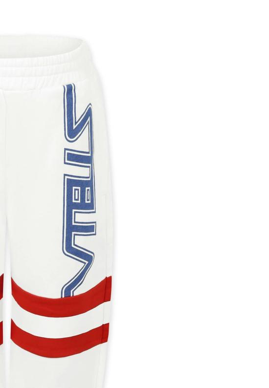  [키즈] 스텔라 맥카트니 트레이닝/조거 팬츠 스텔라 매카트니 아동용 흰색 바지 - STELLA MCCARTNEY