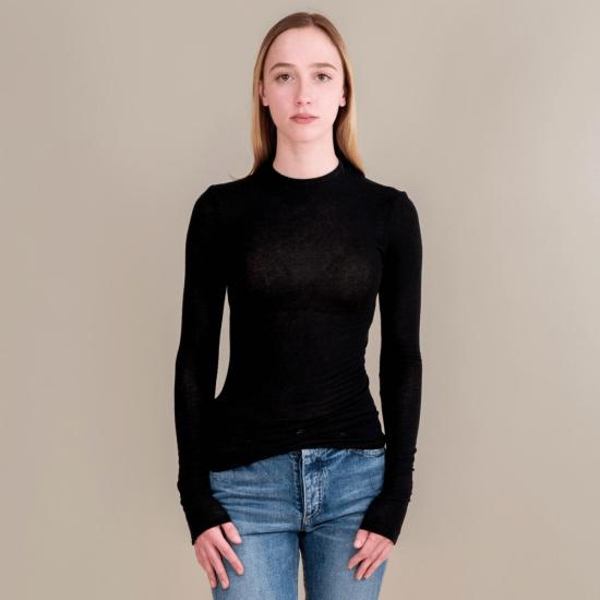  알리지 긴팔 티셔츠 알리시 A4043 저지 베이스레이어 - ALYSI