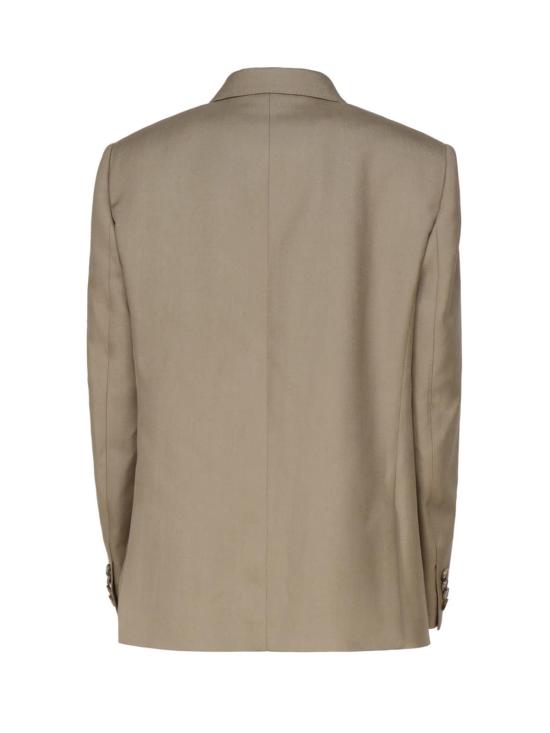  스텔라 맥카트니 수트 자켓 스텔라 매카트니 싱글 브레스트 블레이저 올리브 - STELLA MCCARTNEY