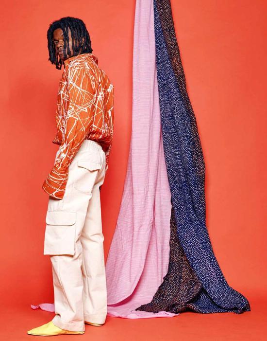  포스트 임페리얼 치노 팬츠 이케자 카고 팬츠 본 - POST IMPERIAL